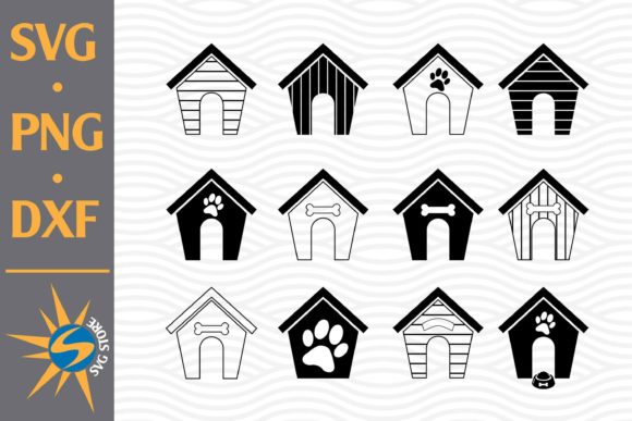 Dog House Silhouette