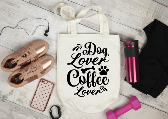 Dog Lover Coffee Lover SVG Design