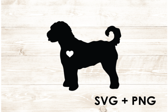Doodle Dog Silhouette Shape Outline SVG