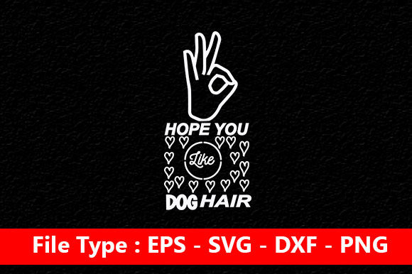 Doormat Design Hope You Like Dog Hair