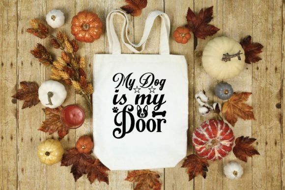 My Dog is My Door Svg