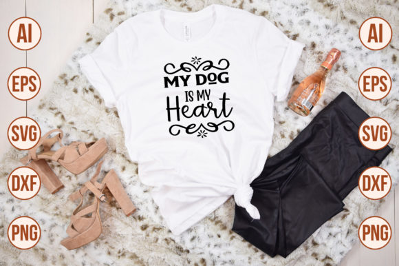 My Dog is My Heart-SVG